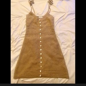 Storia beige knit dress